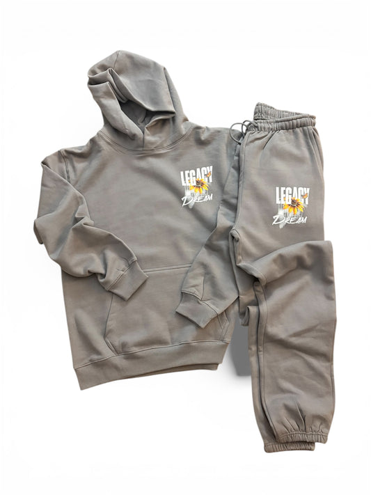 Legacy Dream Neutral Grey Sweatsuit