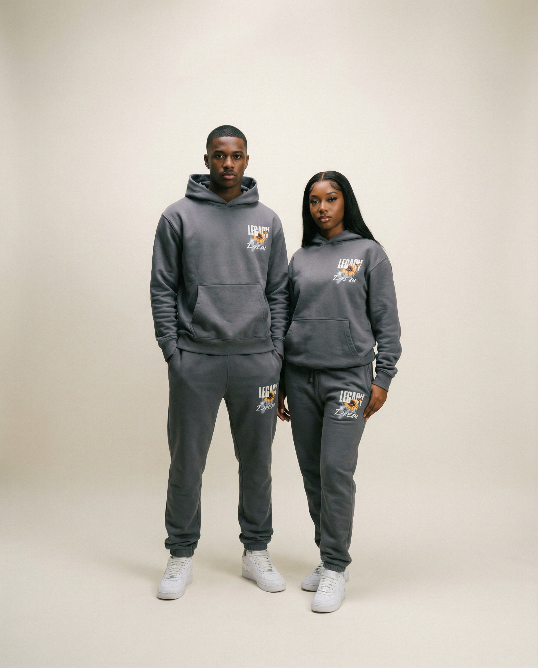 LEGACY DREAM COLLECTION SWEATSUIT (Neutral Grey)
