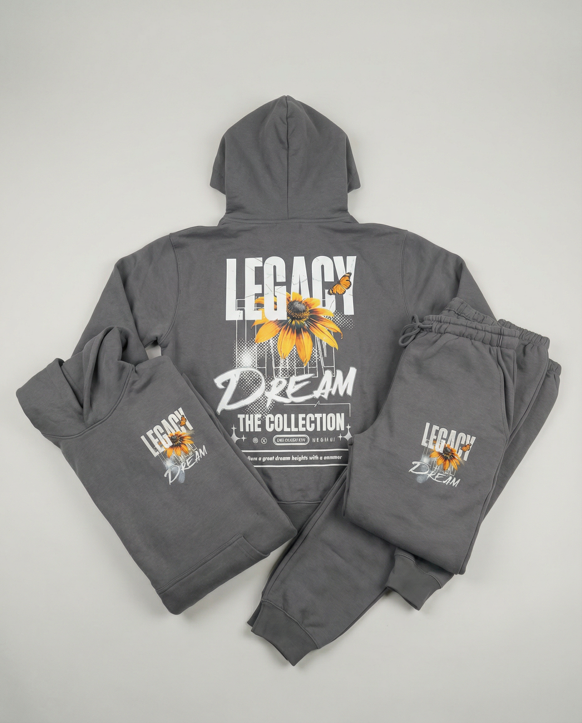 LEGACY DREAM COLLECTION SWEATSUIT (Neutral Grey)