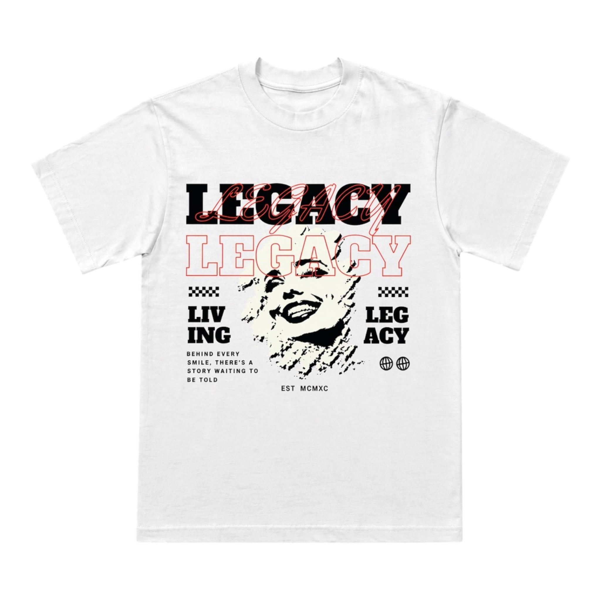 LIVING LEGACY “BEHIND THE SMILE” T-SHIRT