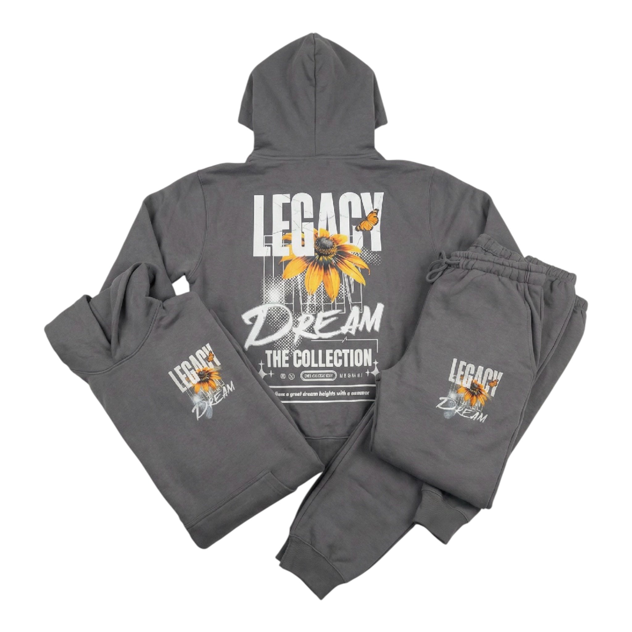 LEGACY DREAM COLLECTION SWEATSUIT (Neutral Grey)